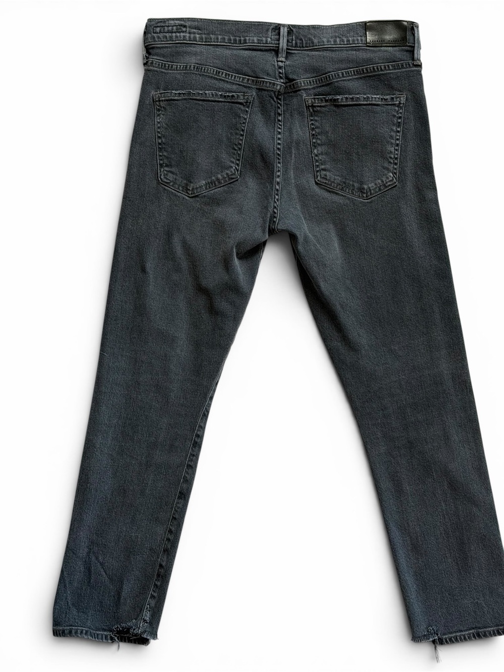 Citizens of Humanity Elsa Mid Rise Slim Fit Crop Jeans Dark Wash Size 28 - Picture 5 of 7